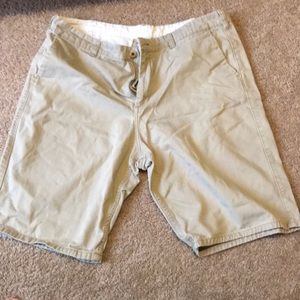 Khaki DC shorts size 36